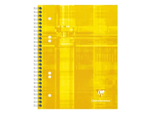 Collegeblok Clairefontaine Studium A5+ ruit 5x5mm 6-gaats 80 pagina's