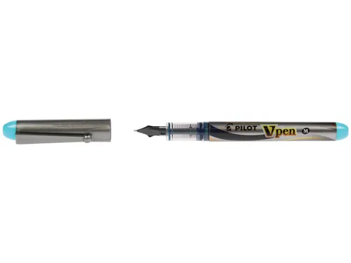 vulpen V-Pen Silver turkoois