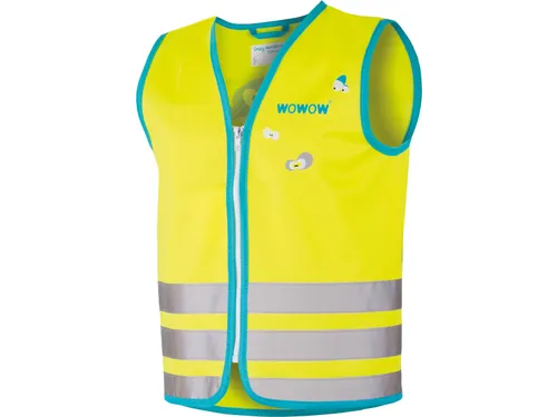 Crazy Monster Jacket Reflecterend Fluohesje Kind Geel Medium