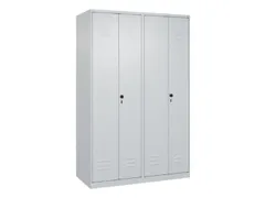 PBM-locker,HxBxD 1850x1200x500mm,4vak,vak B 300mm,draaigrendel