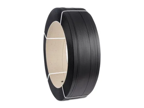 Omsnoeringsband PP 12.0x0.65mmx2700mtr K280 Zwart 2 rollen