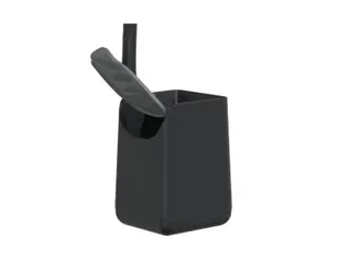 Sanimaid Dublin toilet cleaner met vloerstandaard zwart - 4