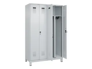 PBM-locker,HxBxD 1950x1200x500mm,4vak,vak B 300mm,draaigrendel - 1