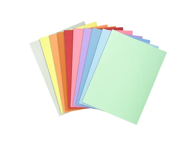 Pak Van 10 Dossiermappen Super 250 - 24x32cm- Assorti