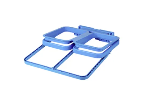 Afvalzakhouder 1 x 120 L blauw voor Mobilette Vario flexx