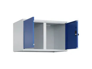 opzetkast,v. locker,2vak.,vak B 400mm,HxBxD 500x800x500mm,vleugeldeur - 2