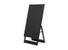 Chevalet numérique en A avec écran Samsung 55 inch aluminium noir