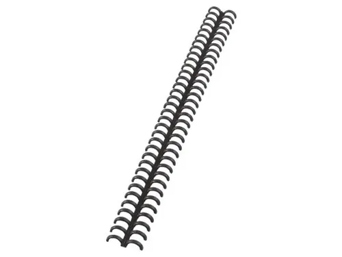 Bindrug Gbc Clickbind 34-rings 8mm Zwart 50 Stuks