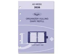 Agendavulling 2026 Kalpa A5 7dagen/2pagina's