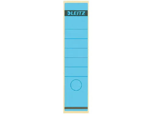 Rugetiket Leitz 1640 62x285mm Blauw zelfklevend