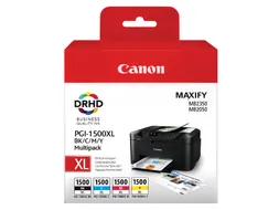 Canon PGI-1500XL HC Inktcartridge Zwart + 3 Kleuren