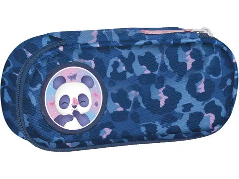 Etui Beckmann ovaal leeg Cheeta