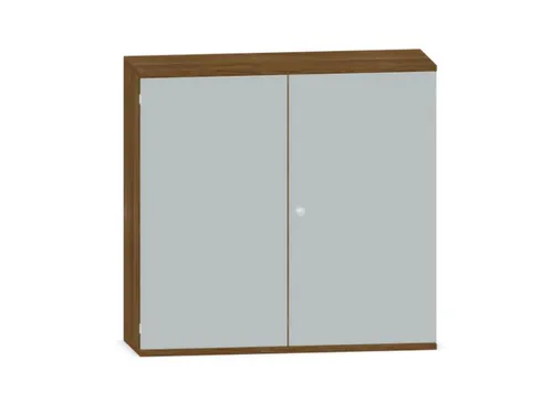 Kantoorkast 1150x1200x430mm Decor Romp Noten Decor Front Lichtgrijs