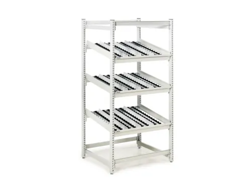 ESD-Kanban-stelling,grondveld,HxBxD 1860x933x805mm,veldl. 700kg