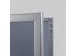 Vitrine porte-affiches Economy verrouillable 70x100cm argent
