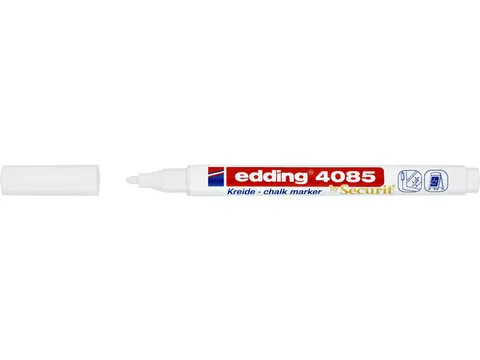 Krijtstift edding by Securit 4085 rond 1-2mm wit