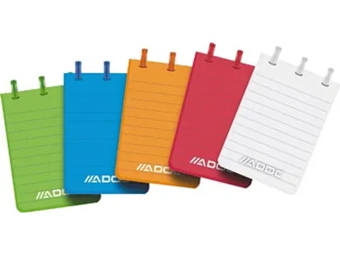 notitieboekje Colorlines, ft A7, gelijnd, assorti kleuren