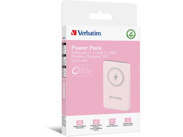 Charge'n'go Powerbank Roze