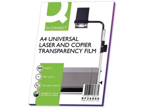 Overhead Transparanten Laser/Kopieertoestellen A4 100mic 100 Vel