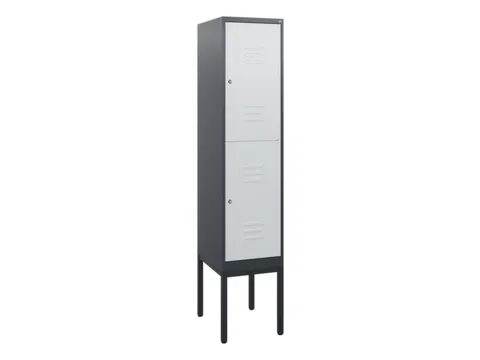 dubbeldekse locker,HxBxD 1950x400x500mm,1x2vak.,vak B 400mm