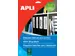 Apli Ordneretiketten 190x61 Ronde Hoeken