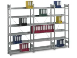 Magazijnstelling Complete Aanbieding 1x Basis- / 2x Aanbouwstelling
