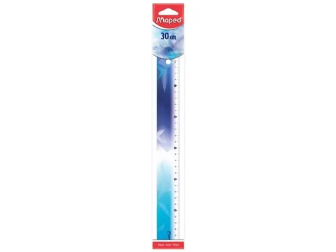 Liniaal Maped Arctic Vibes 30cm blauw