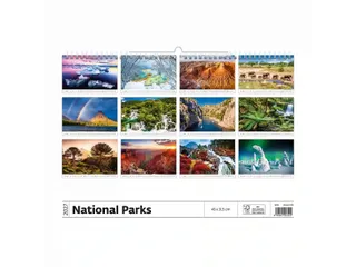 Kalender 2027 Helma 365 31.5x45cm Nationale parken - 2