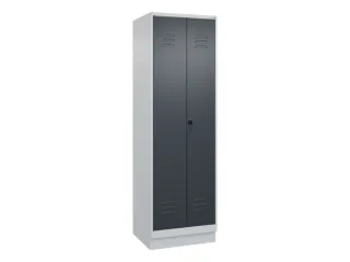 locker voor scheiding van kleding,HxBxD 1950x600x500mm,2vak - 1