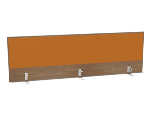 opzetpaneel,v. bureau,aanbouw achter,B 1800mm,NT-cherry,BN3005-geel