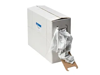 Euro Products 22004111 Witte Flanel Poetslappen Doos 10kg - 1