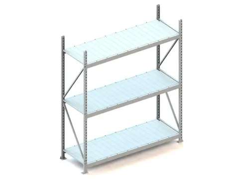 Breedvakstelling Basisveld 2200x1800x650mm 3 Stalen Legborden 600kg