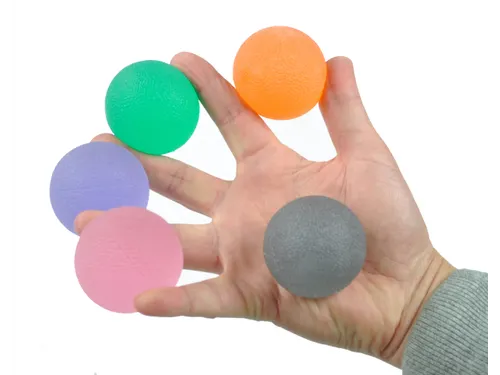 Handtrainer gelbal Able2 Sterk oranje