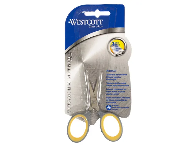Silhouetschaar Westcott 6cm titanium nitride gebonden geschikt voor 3D