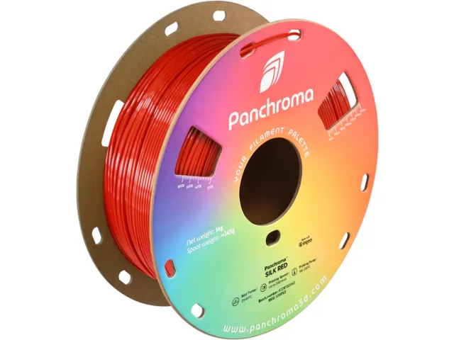 Polymaker 3D printer Filament Panchroma PLA Silk 1,75mm Rood 1kg
