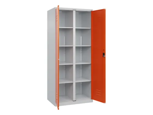 wasgoedverdeelkast,HxBxD 1850x800x500mm,vak B 400mm,draaigrendel