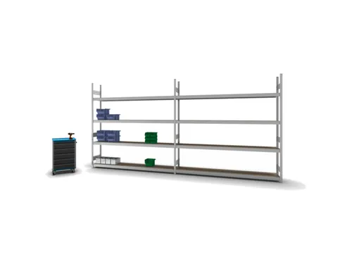breedvakstelling,aanbouwveld,HxBxD 2500x2270x435mm,vakl. 350kg