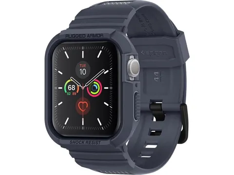 Spigen Case ACS00819 Apple Watch 5/4 40mm Rugged Armor Pro houtskool