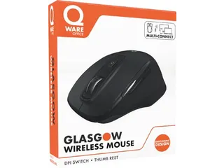 draadloze muis Glasgow, zwart - 5