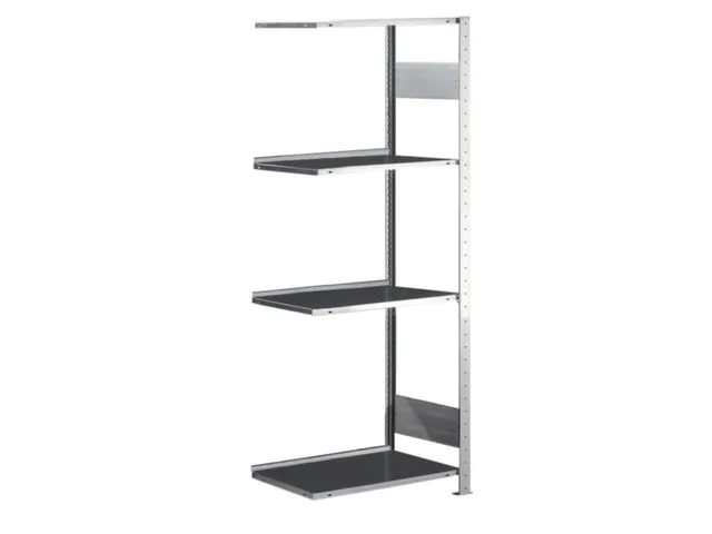 Inhaakstelling Aanslagrand Aanbouwveld 1850x750x300mm 4legborden