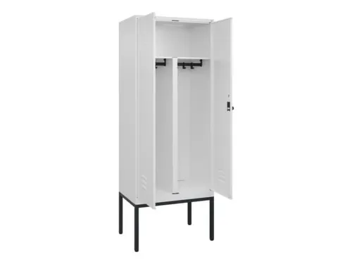 PBM-locker,HxBxD 2120x800x500mm,2vak,vak B 400mm,draaigrendel
