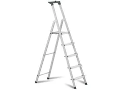 Escabeau aluminium profondeur marches 8cm hauteur plateforme 1 00m