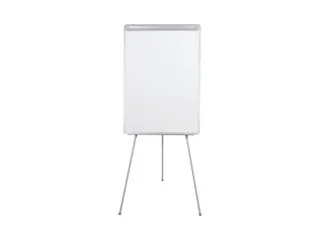 Flipchart Magnetisch Met Zijarmen Uitschuifbaar 100x70cm Lichtgrijs - 7