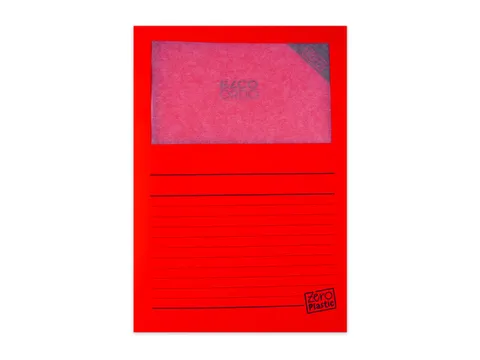 Map Elco Ordo Zero A4 - recyclebaar 220x310mm rood 100st verp100220x31