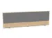 panneau de rehausse,p. table de bureau,NE-érable,BN8078-gris