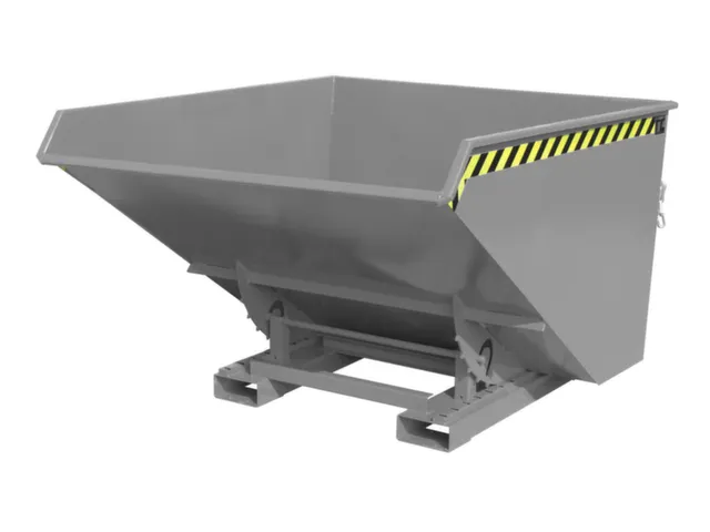 Kiepbak 1103x1570x1720mm 1.7m³ Afrolmechaniek Gelakt Ral7005