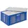 Euronorm-stapelbak,m. 2isoleerboxen,HxLxB 240x600x400mm,43/10,4l,HDPE