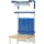 opbouwelement,v. werkbank,HxBxD 1380x750x350mm,draagverm. 100kg,staal