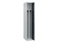 locker voor scheiding van kleding,HxBxD 1850x300x500mm,1vak