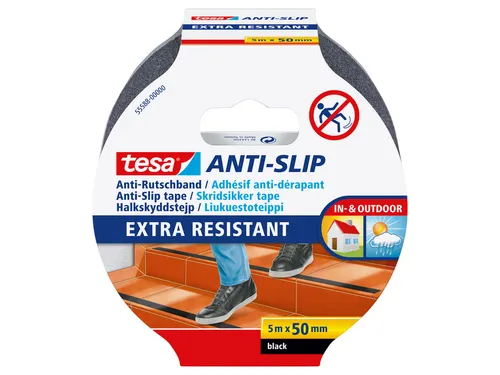 Antisliptape Tesa 55588 50mmx5m zwart